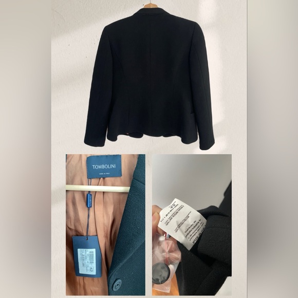 Tombolini 100% Wool Blazer Made in Italy - Picture 3 of 3